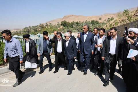 سفر قائم‌مقام وزیر و معاون میراث‌فرهنگی کشور به استان فارس ۲