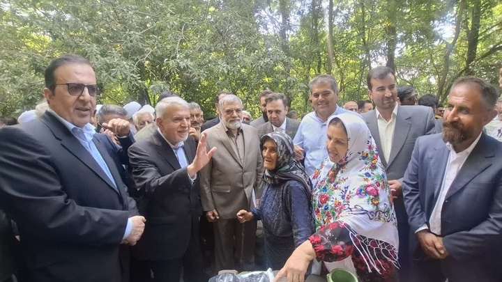 بازدید وزیر میراث فرهنگی، گردشگری و صنایع دستی از پایگاه جهانی قلعه الموت