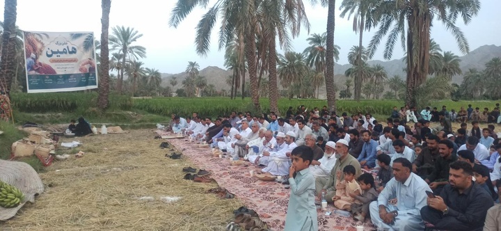برگزاری پنجمین جشن هامین در روستای فیروزآباد شهرستان راسک