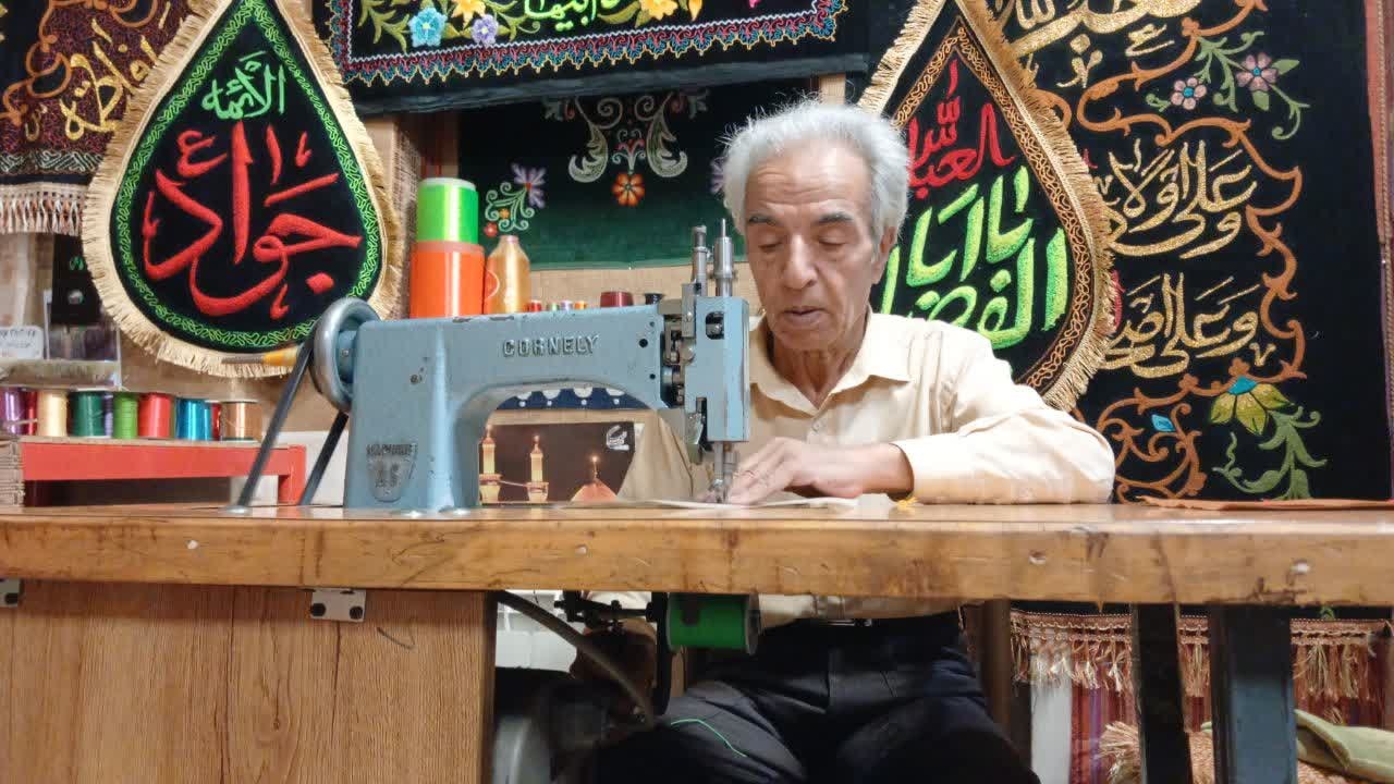 صنعتگر پیشکسوت قلاب‌دوز در گفت‌وگو با میراث‌آریا