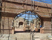 ساماندهی و احیای حجره ضلع غربی کاروانسرای شاه‌عباسی آوج