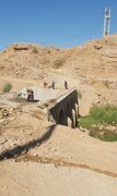 عملیات مرمت و حفاظت از پل تاریخی افرینه لرستان آغاز شد