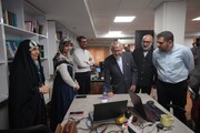 بازدید وزیر میراث‌فرهنگی از تحریریه روزنامه «فرهیختگان» 