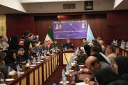 پاسخ به اصحاب رسانه در نشست خبری مدیرکل میراث‌فرهنگی کرمان