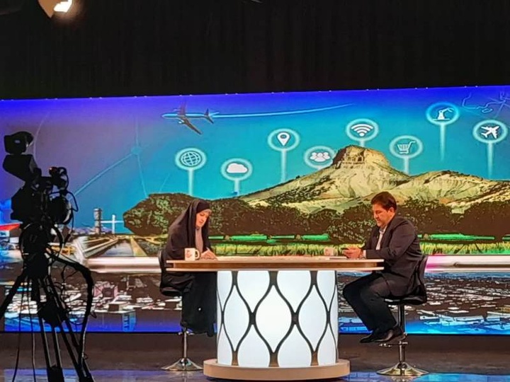 تشریح دستاوردهای اداره‌کل میراث‌فرهنگی ایلام توسط مدیرکل در برنامه تلویزیونی افق روشن