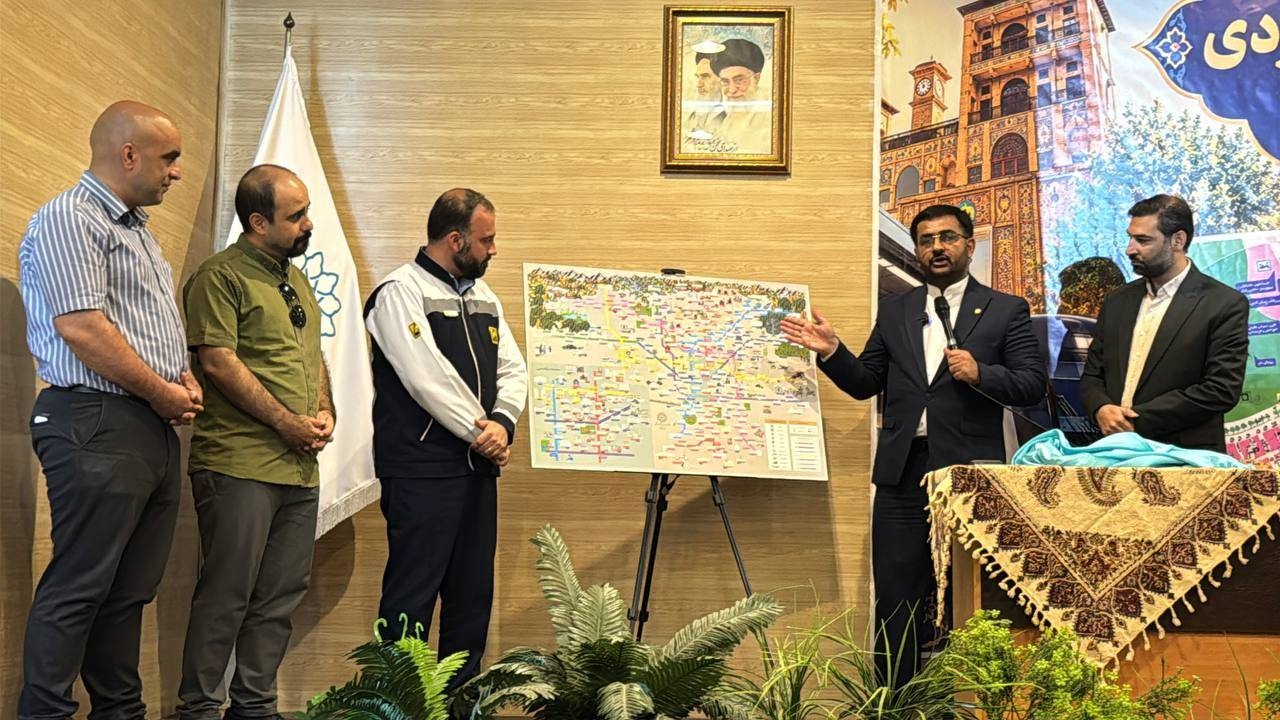 نقشه «گردشگری با مترو» در تهران رونمایی شد