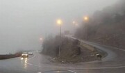 جاده چالوس پس از ۱۴ ساعت انسداد، دوطرفه شد/ بارش باران و مه گرفتگی در محورهای شمالی کشور