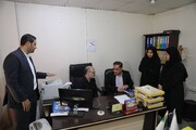 بازدید بازرسان سامانه فواد ۱۲۸ از اداره‌کل میراث‌فرهنگی خوزستان