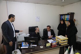 بازدید بازرسان سامانه فواد ۱۲۸ از اداره‌کل میراث‌فرهنگی خوزستان