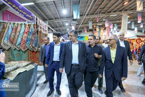 پانزدهمین نمایشگاه صنایع دستی در استان مرکزی افتتاح شد