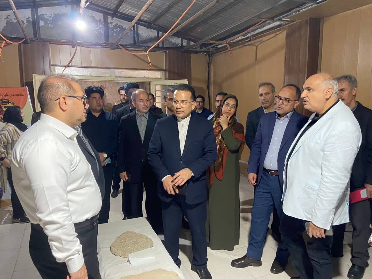 بازدید گروه کارشناسان وزارت میراثفرهنگی از شهر باستانی جرجان و موزه بزرگ گلستان