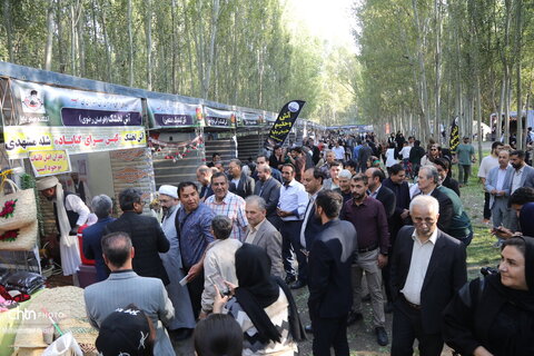 نوزدهمین رویداد ملی آش و غذاهای سنتی نیر آغاز شد.