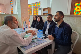 میز ارتباط مردمی میراث‌فرهنگی هرمزگان در نماز جمعه بندرعباس