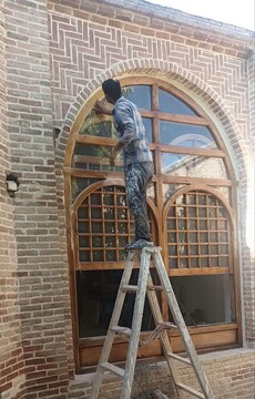 آمرمت و بازسازی سرای امیرتومان بیجار با اعتبار ملی آغاز شد
