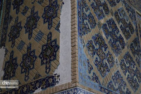 مسجد کبود تبریز، فیروزه جهان اسلام