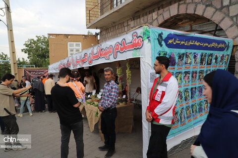 دومین روز از  چهارمین جشنواره انگور روستای درسجین شهرستان ابهر