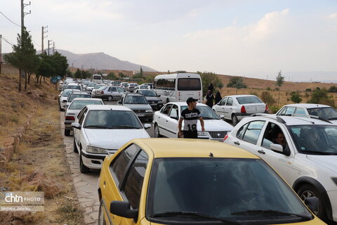دومین روز از  چهارمین جشنواره انگور روستای درسجین شهرستان ابهر