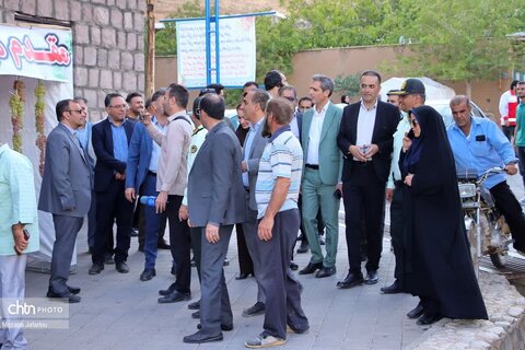اولین روز از برگزاری جشنواره انگور روستای درسجین شهرستان ابهر