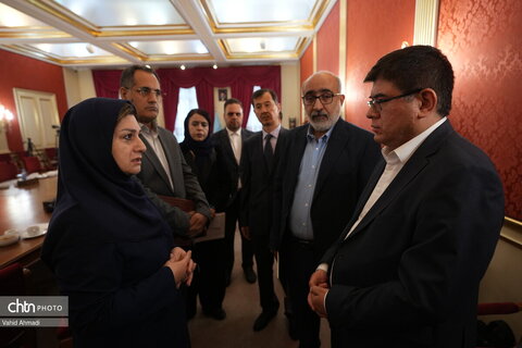 دیدار وزیر میراث فرهنگی گردشگری و صنایع دستی با سفرای ازبکستان و عراق