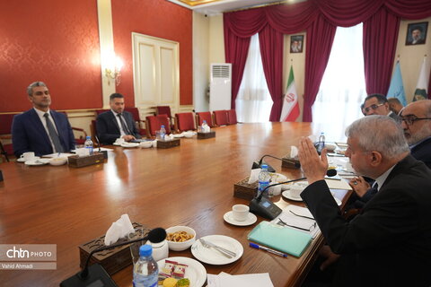 دیدار وزیر میراث فرهنگی گردشگری و صنایع دستی با سفرای ازبکستان و عراق