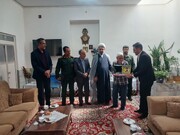 دیدار مسئولان میراث‌فرهنگی خراسان‌جنوبی با خانواده معظم شهید محمد رحیمی حسن‌پور