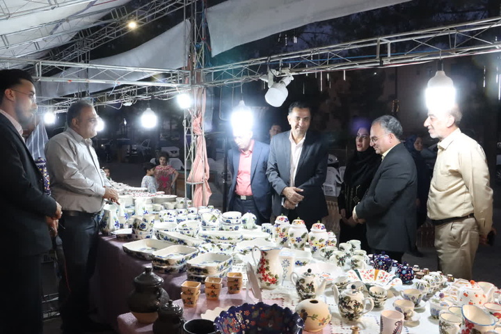 نمایشگاه تابستانه صنایع‌دستی سمنان افتتاح شد