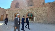 گام‌های بلند ارومیه برای ثبت جهانی مسجد جامع/ بازدید معاون وزیر میراث‌فرهنگی از عملیات مرمت تخصصی