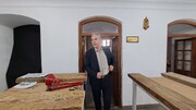 بازدید معاون وزیر میراث‌فرهنگی از خانه هنرهای سنتی و صنایع‌دستی آذربایجان غربی