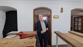 بازدید معاون وزیر میراث‌فرهنگی از خانه هنرهای سنتی و صنایع‌دستی آذربایجان غربی