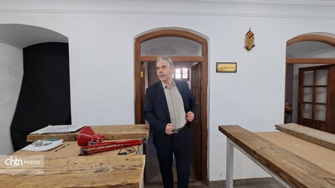 بازدید معاون وزیر میراث‌فرهنگی از خانه هنرهای سنتی و صنایع‌دستی آذربایجان غربی