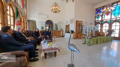 بازدید معاون وزیر میراث‌فرهنگی از خانه هنرهای سنتی و صنایع‌دستی آذربایجان غربی