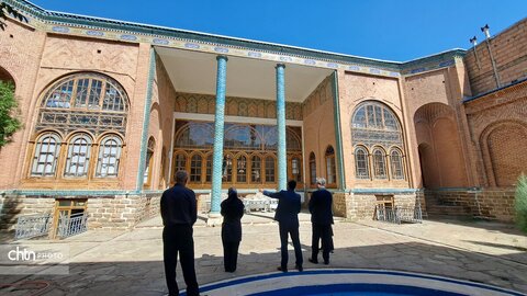 بازدید معاون وزیر میراث‌فرهنگی از خانه هنرهای سنتی و صنایع‌دستی آذربایجان غربی