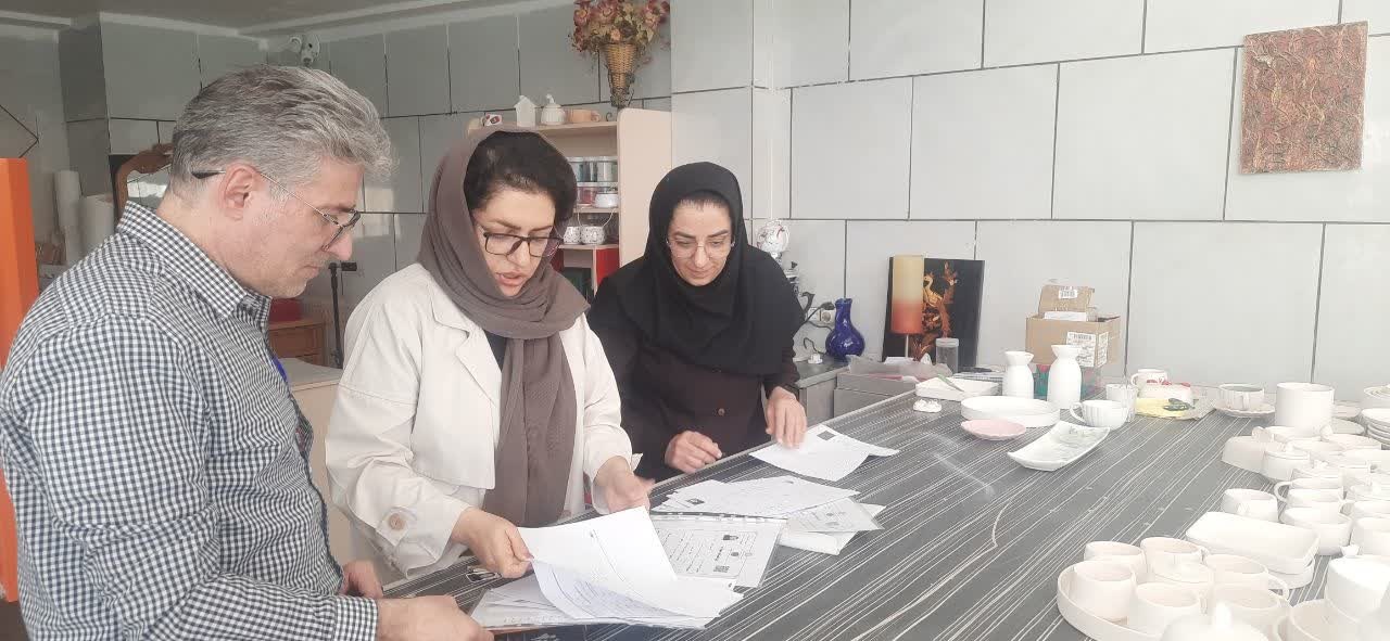 بازدید کارشناسان از کارگاههای صنایعدستی متقاضی تسهیلات در بیرجند