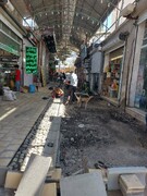 عملیات مرمت و سامان‌دهی بازارهای تاریخی تربت حیدریه آغاز شد