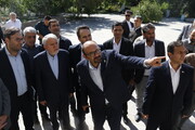 بازدید وزیر میراث فرهنگی از پروژه های شبستر