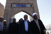 بازدید وزیر میراث فرهنگی از پروژه های شبستر