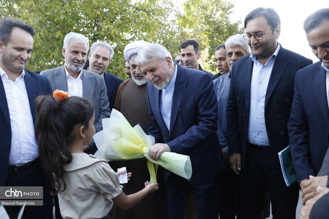 بازدید وزیر میراث فرهنگی از پروژه های شبستر(1)