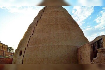 مرمت یخدان تاریخی خلیل‌آباد با مشارکت شهرداری