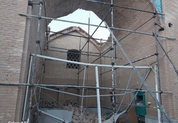 آغاز عملیات مرمتی مسجد تاریخی حاجی جلال کاشمر