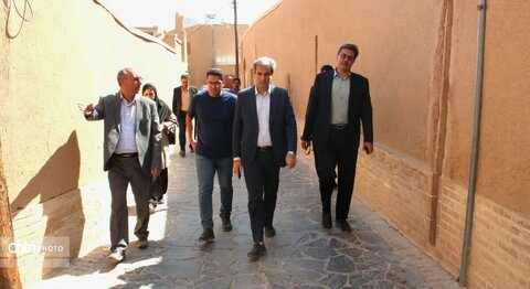 تفت در مسیر احیای میراث تاریخی؛ پایش میدانی پروژه‌های مشارکتی
