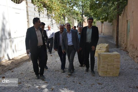 تفت در مسیر احیای میراث تاریخی؛ پایش میدانی پروژه‌های مشارکتی