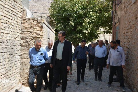تفت در مسیر احیای میراث تاریخی؛ پایش میدانی پروژه‌های مشارکتی