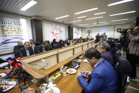 نشست خبری معاونت گردشگری با اصحاب رسانه به مناسبت هفته گردشگری