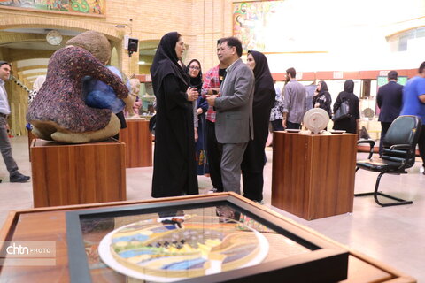 نمایشگاه هنری «هنر، زبان مشترک صلح» افتتاح شد