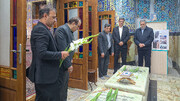 مسئولان میراث‌فرهنگی به مقام شهدا و آیت‌الله صدوقی ادای احترام کردند