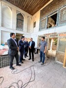 مدیرکل میراث‌فرهنگی گیلان از خانه تاریخی محصصی لاهیجان بازدید کرد