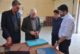 بازدید معاون صنایع‌دستی و هنرهای سنتی وزارت از کارگاه بسته‌بندی صنایع دستی در شاهدیه