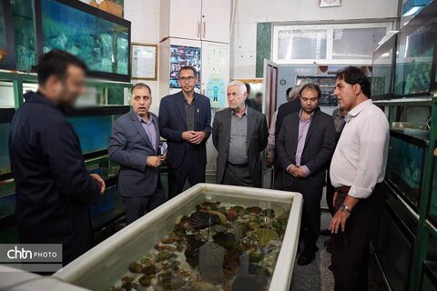 معاون صنایع‌دستی وزارت میراث‌فرهنگی، زنگ آغاز سال تحصیلی مدرسه زندان مرکزی یزد را نواخت