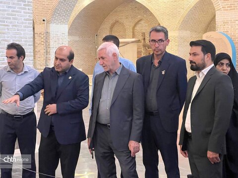 روایت تار و پود ایران در قاب یک موزه تاریخی؛ بازدید معاون صنایع‌دستی از موزه تار و پود یزد