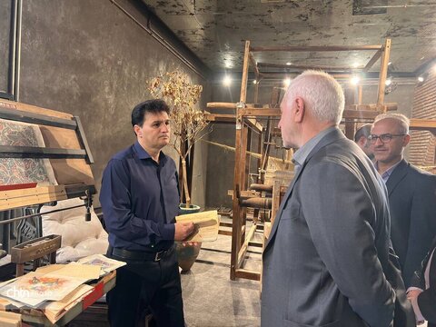 بررسی راهکارهای توسعه صنایع‌دستی یزد با حضور معاون صنایع‌دستی کشور